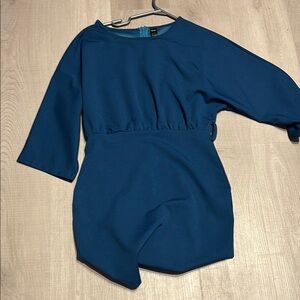 SHEIN Blue Casual Dress